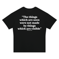 The things which are seen